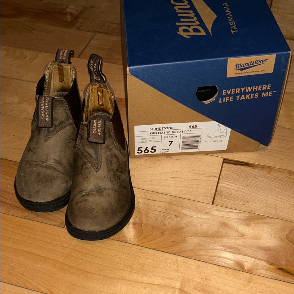Blundstone Toddler Boots - Rustic Brown